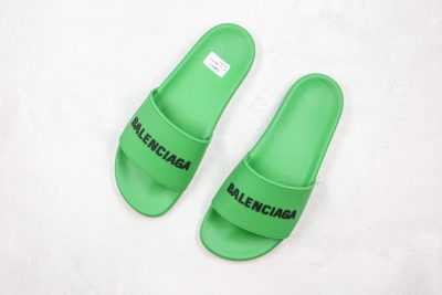 Balenciaga Slippers green