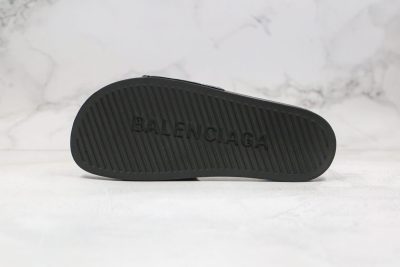 Balenciaga Slippers Black stripe