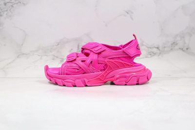 Balenciaga Velcro sandals Pink