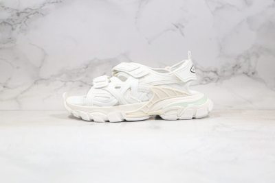 Balenciaga Velcro sandals white