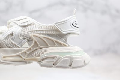 Balenciaga Velcro sandals white