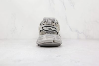 BALENCIAGA Track Mule Clear Sole Sneakers grey