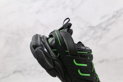 Balenciaga Track Sneaker black green