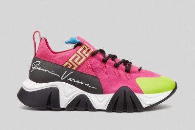 SQUALO TRAINERS KNIT PINK