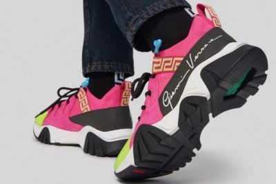 SQUALO TRAINERS KNIT PINK