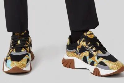 SQUALO TRAINERS PRINT BAROCCO