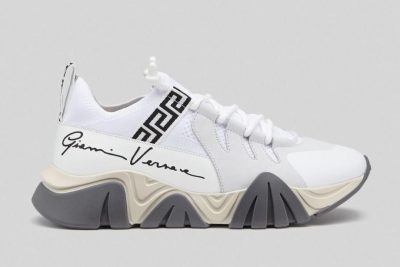 SQUALO TRAINERS KNIT WHITE