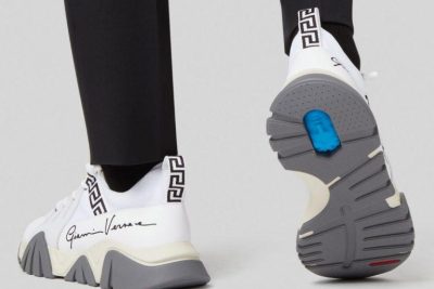 SQUALO TRAINERS KNIT WHITE