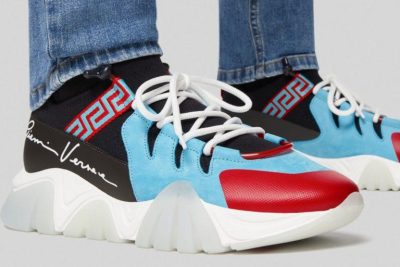 SQUALO TRAINERS KNIT PRINT