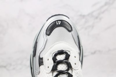 Balenciaga Triple S Silver Black