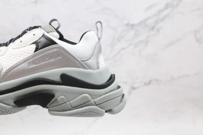 Balenciaga Triple S Silver Black