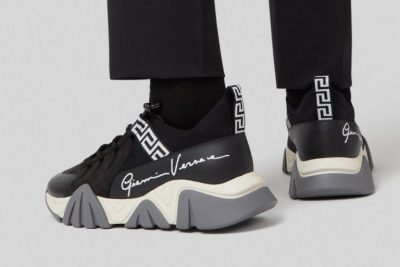 SQUALO TRAINERS KNIT BLACK