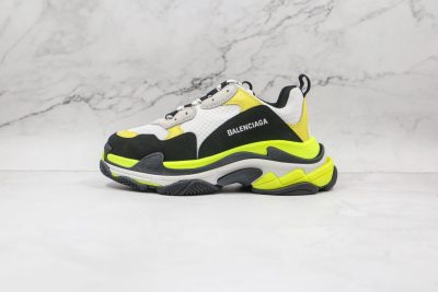 Balenciaga Triple S Green white