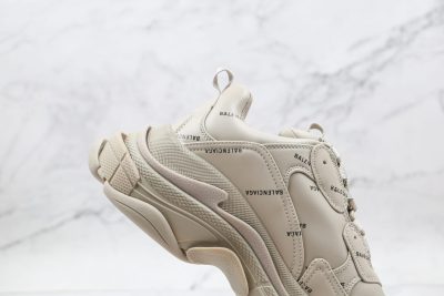 Balenciaga Triple BEIGE BLACK LOGO