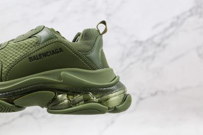 Balenciaga Triple S Military green