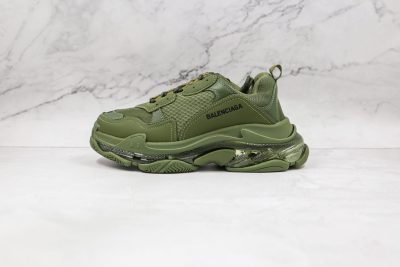 Balenciaga Triple S Military green