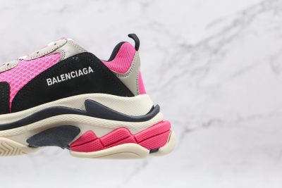  Balenciaga Triple S Black Pink