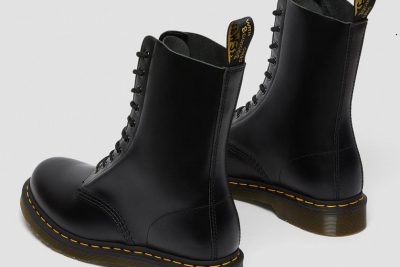 DR.MARTENS 1490 HIGH BOOTS SMOOTH BLACK