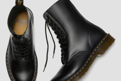 DR.MARTENS 1490 HIGH BOOTS SMOOTH BLACK