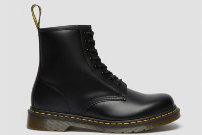 DR. MARTENS 1460 SMOOTH ANKLE BOOTS BLACK