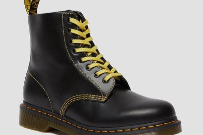DR. MARTENS 1460 PASCAL ATLAS BOOTS DARK GREY