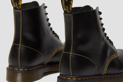 DR. MARTENS 1460 PASCAL ATLAS BOOTS DARK GREY