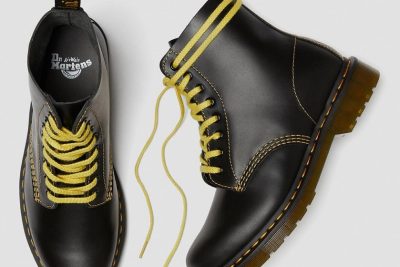 DR. MARTENS 1460 PASCAL ATLAS BOOTS DARK GREY