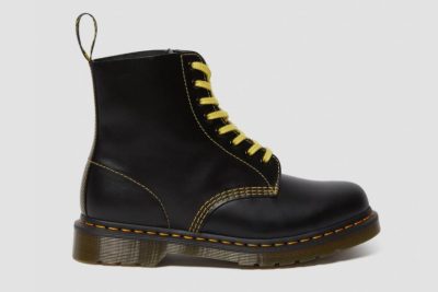DR. MARTENS 1460 PASCAL ATLAS BOOTS DARK GREY