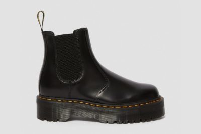 DR.MARTENS 2976 QUAD PLATFORM CHELSEA BLACK