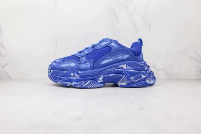  Balenciaga Triple S Old blue