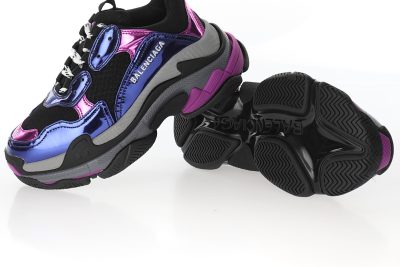 Balenciaga Triple S Lacquer electro violet