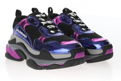 Balenciaga Triple S Lacquer electro violet