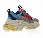 Triple S Grey Red Blue