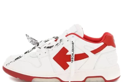 Off-White low-top White Red