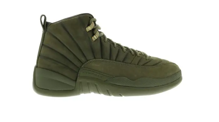 JORDAN 12 RETRO PSNY OLIVE