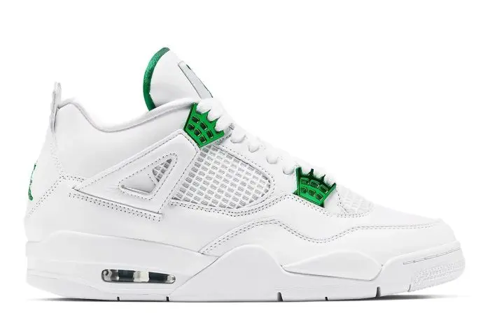 JORDAN 4 METALLIC GREEN