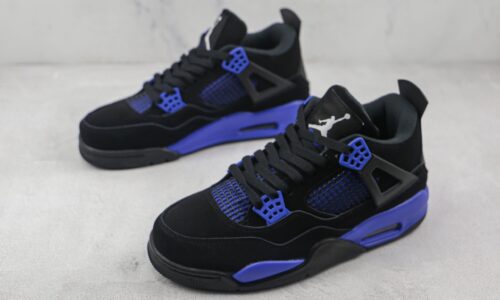 Nike Jordan 4 Retro Black Game Royal