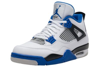  JORDAN 4 Motorsports White Blue