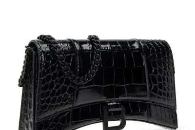 HOURGLASS CHAIN ​​WALLET “ALL BLACK”