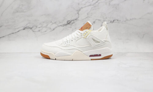 Nike Levis x Air Jordan 4 White