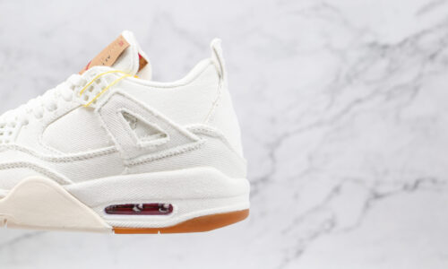Nike Levis x Air Jordan 4 White