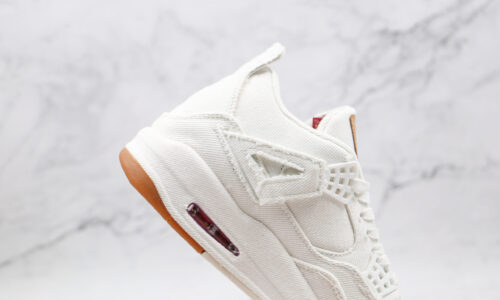 Nike Levis x Air Jordan 4 White
