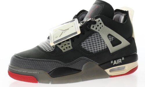 Off-White™ x Air Jordan 4 Retro”Bred”