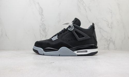 Nike Air Jordan 4 Black Canvas