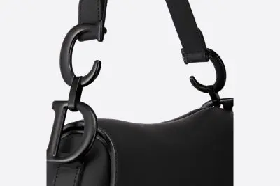 DIOR SADDLE BAG BLACK