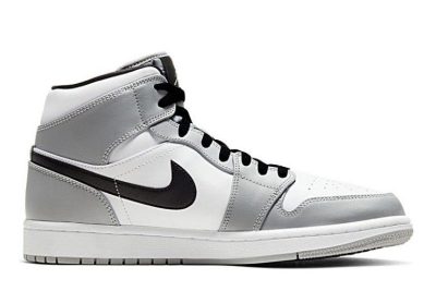  JORDAN 1 Mid Light Smoke Grey