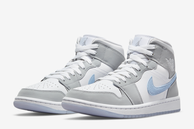 JORDAN 1 Mid Wolf Grey Aluminium