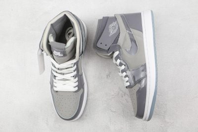  Nike Air Jordan 1 Grey White