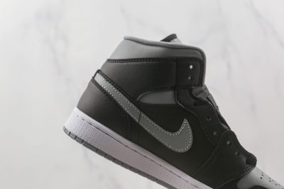  Nike Air Jordan 1 Black Grey