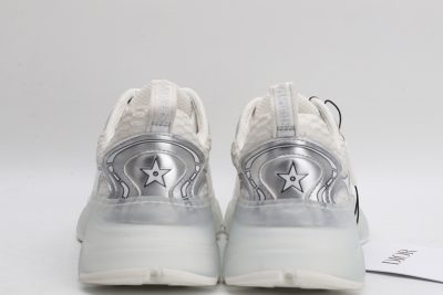 Dior silver and white